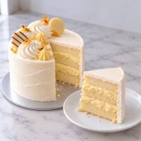 Mini Citrus Custard Cake