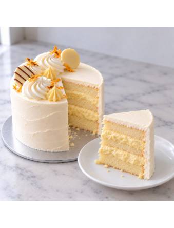 Mini Citrus Custard Cake