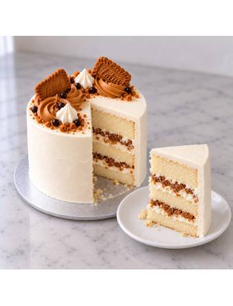 Mini Lotus Biscoff Cake