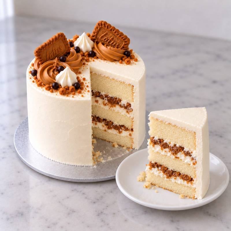 Mini Lotus Biscoff Cake