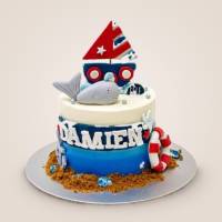 Mini Nautical by the Sea Cake