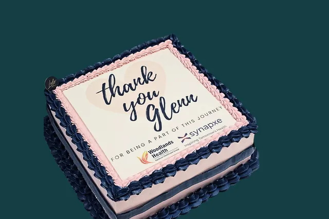 LÉLE Bakery corporate edible print cake